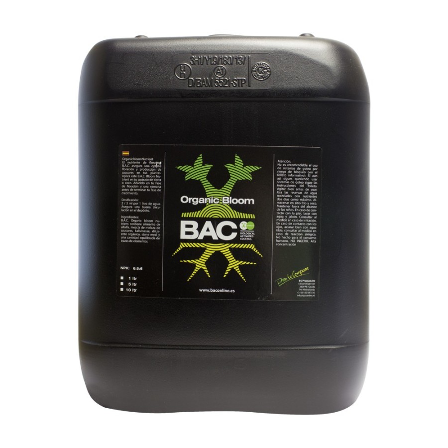Organic Bloom B.A.C | Fertilizante orgánico para floración
