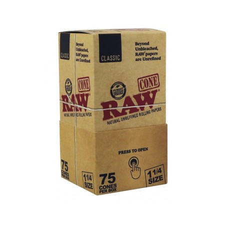 Raw Conos Classic 75PK 1 1/4