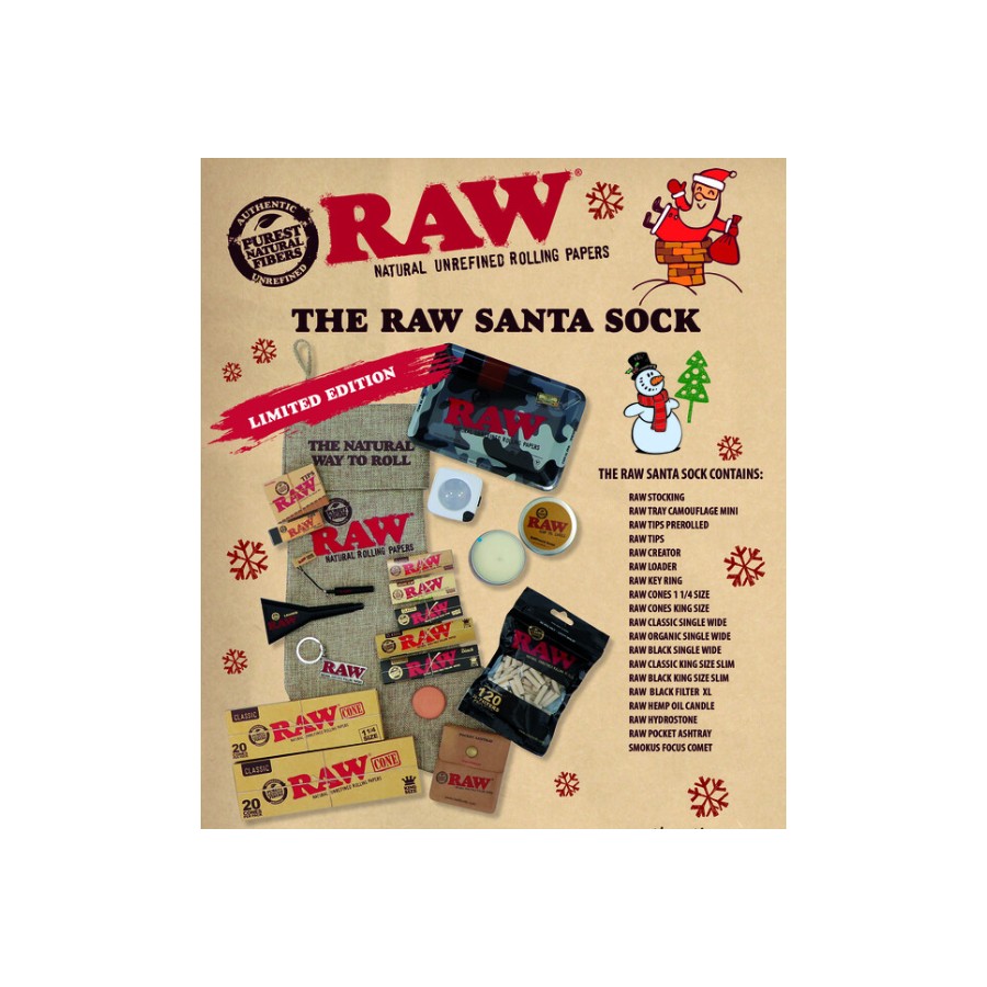 Raw Santa Sock (limited edition)