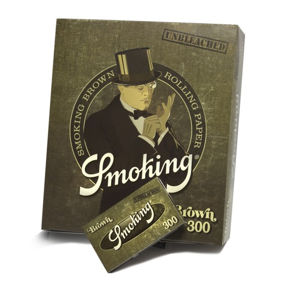 Smoking Brown 300 (caja de 40 librillos)
