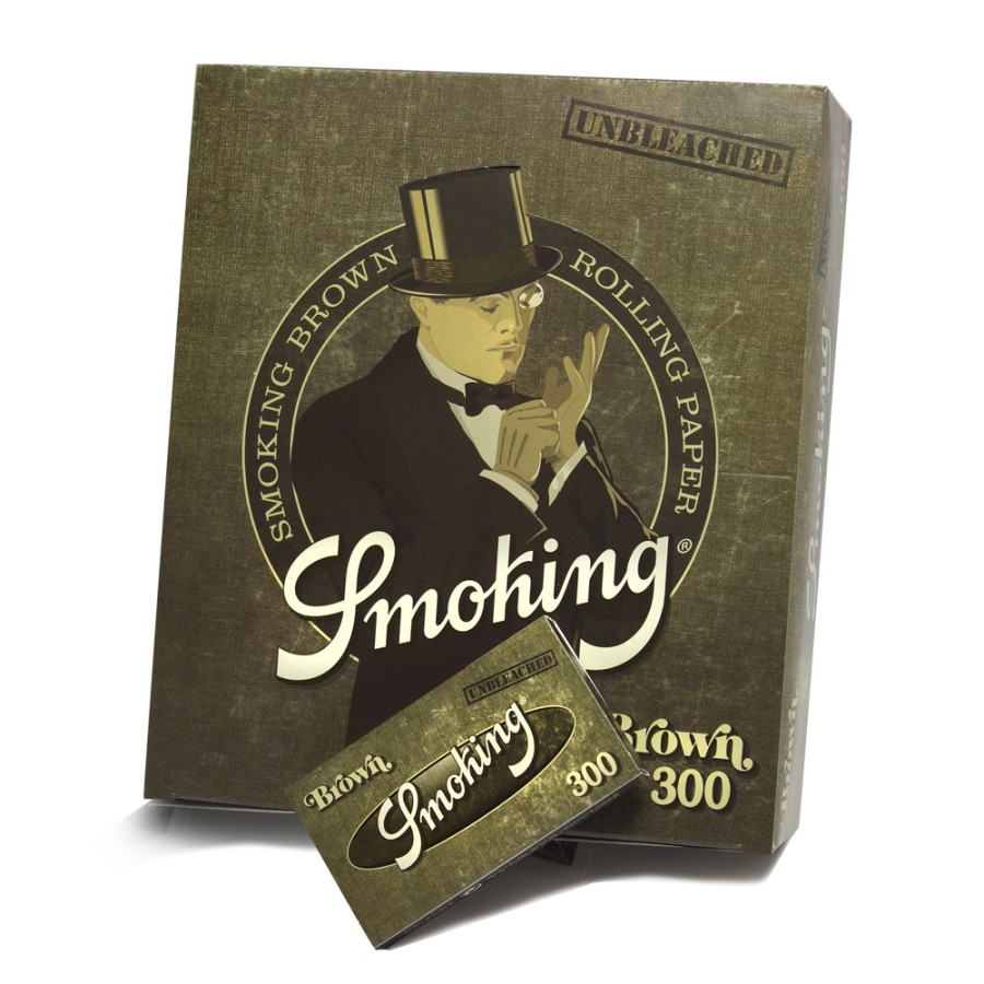 Smoking Brown 300 (caja de 40 librillos)
