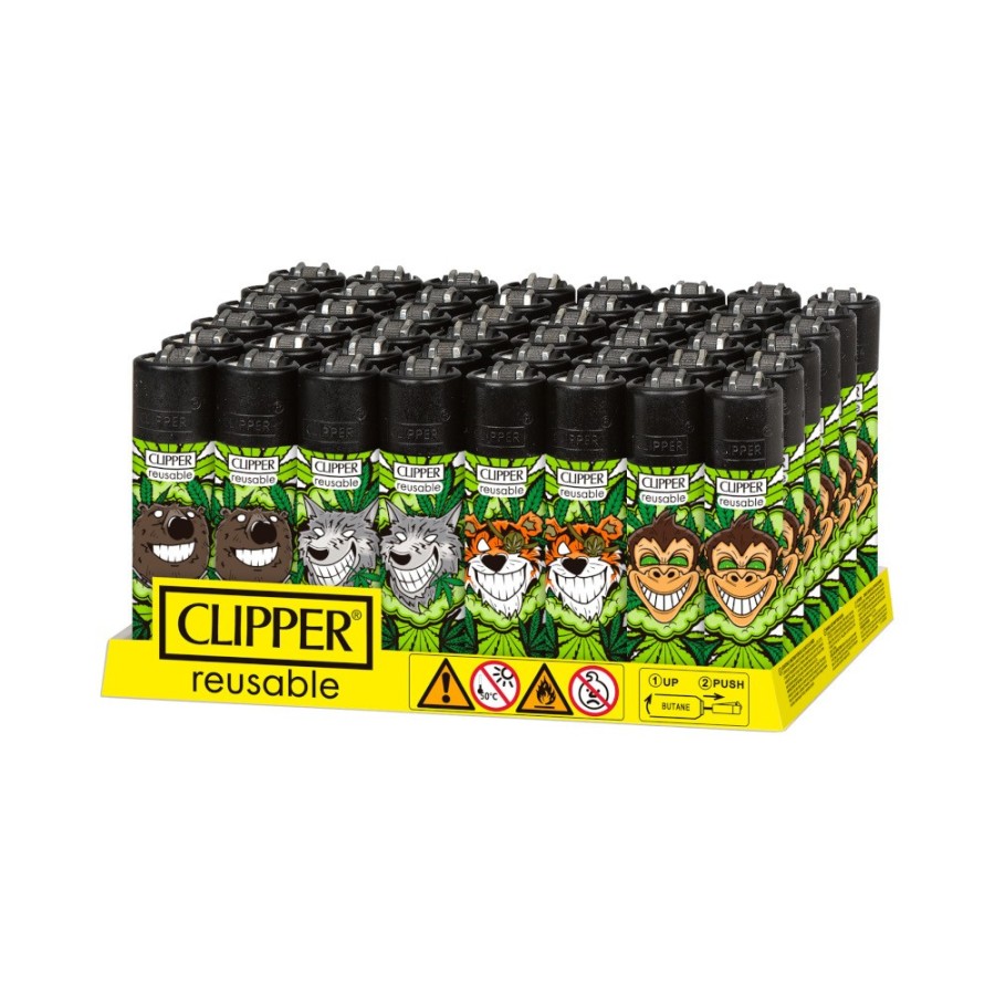 Caja Clipper Smiling Animals 48uds