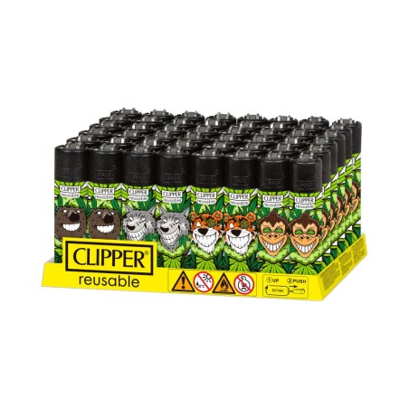 Caja Clipper Smiling Animals 48uds
