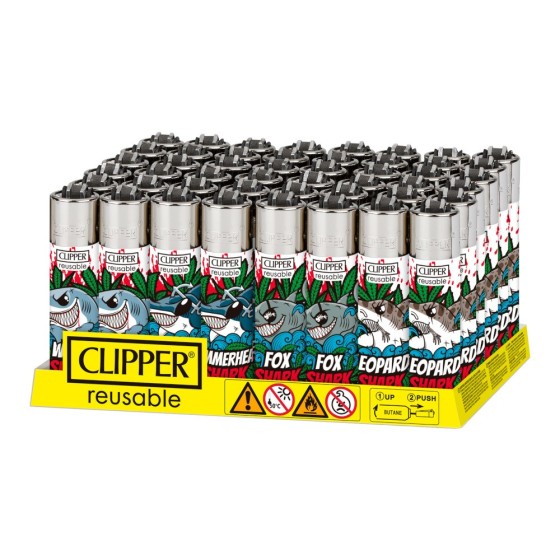 Caja Clipper Shark Weed 48uds