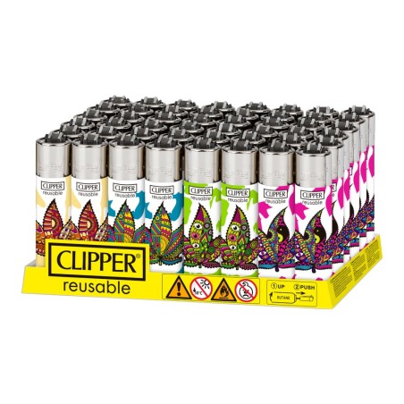 Caja Clipper Trippy Leaves 48uds