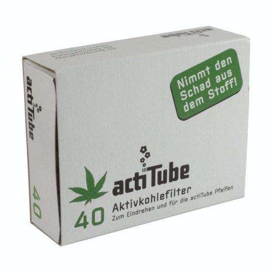 Filtros Actitube Regular 40 unidades (8mm)