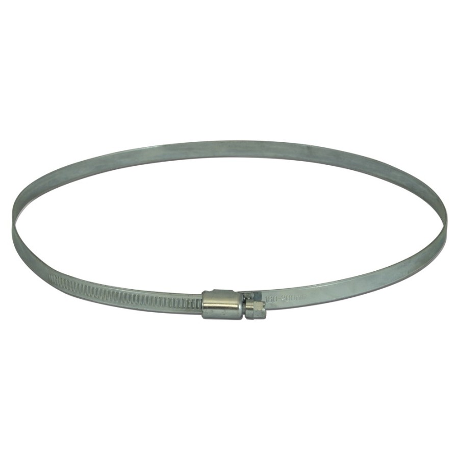 Abrazadera acero antifugas 8" 150mm
