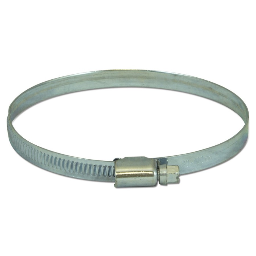 Abrazadera acero antifugas 4" 80mm