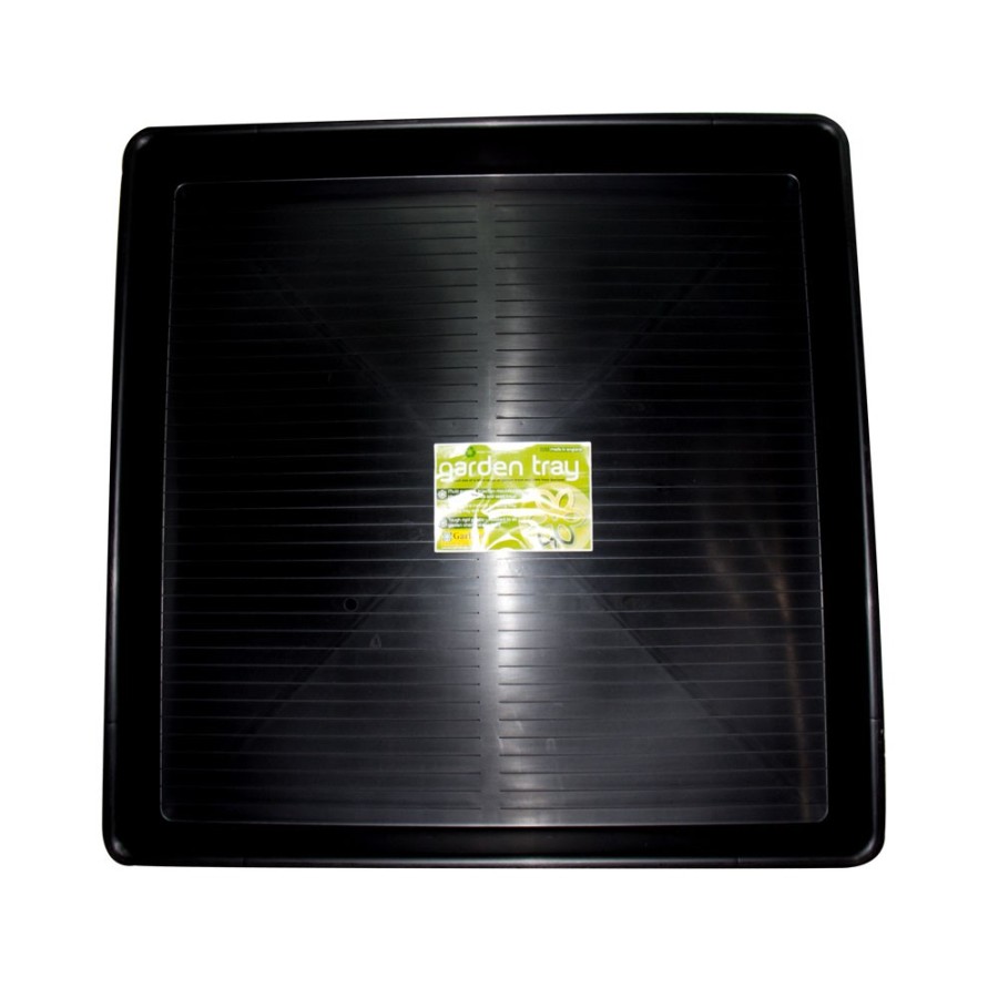 Bandeja lisa negra 100 x 100cm