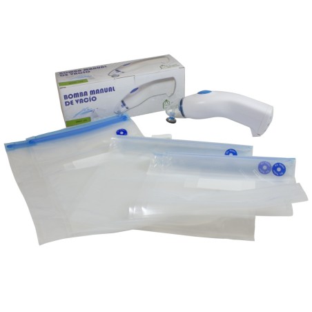 Maquina De Vacío a Pilas + Bolsas