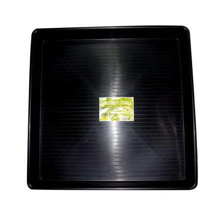 Bandeja lisa negra 120 x 120cm