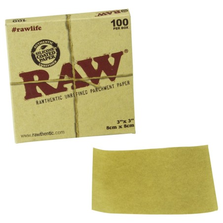 Papel Horno RAW 8 X 8CM 100UDS