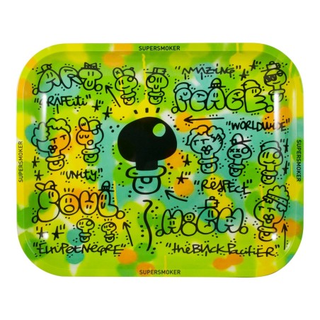 BANDEJA XUPET NEGRE SUPER SMOKER GRANDE