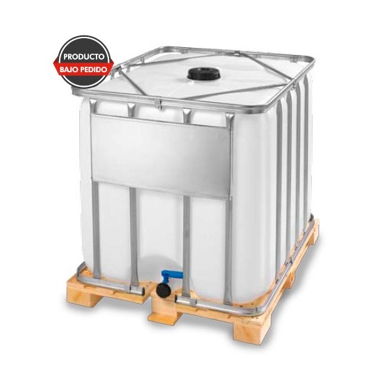 Depósito 600L pallet madera EcoLine