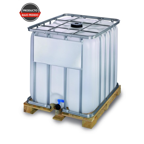 Depósito 1000L pallet madera EcoLine