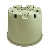 Maceta beige drenaje estrella (25L) ECO
