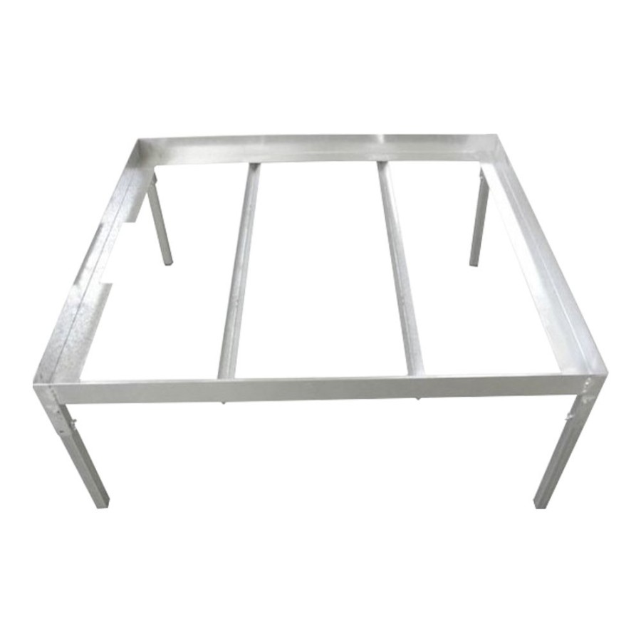 Soporte para bandeja negra lisa 120 x 120cm