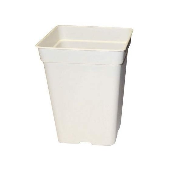 Maceta 20 x 20 x 27,5 (7L) Blanca