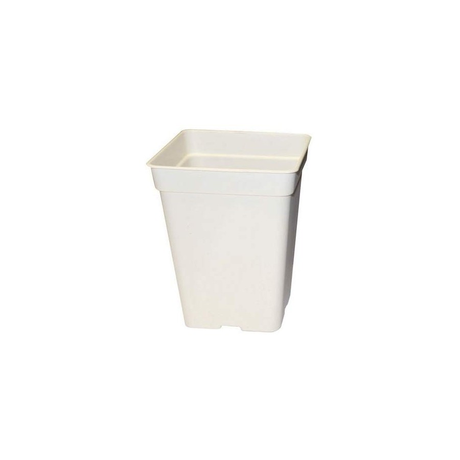Maceta 20 x 20 x 27,5 (7L) Blanca