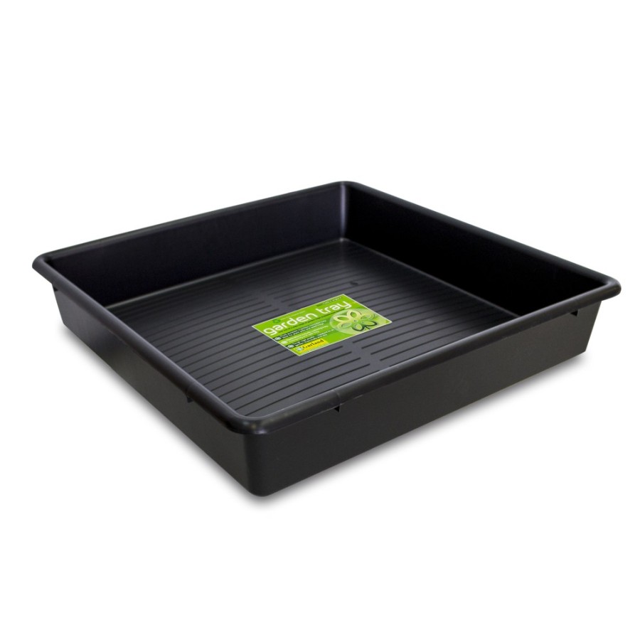 Bandeja lisa negra 80 x 80cm