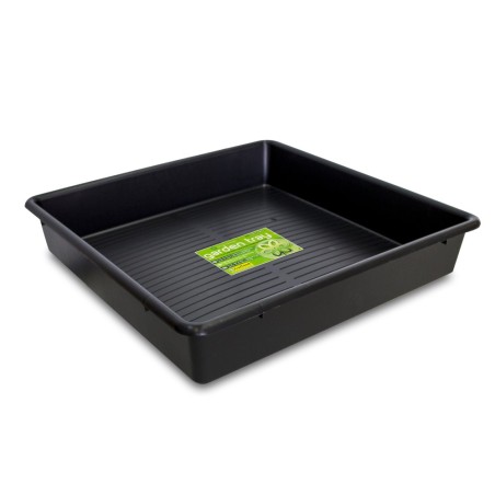 Bandeja lisa negra 80 x 80cm