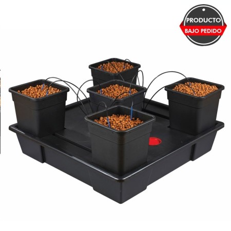 Wilma XXL 5x25L – Hidroponía pro con macetas grandes
