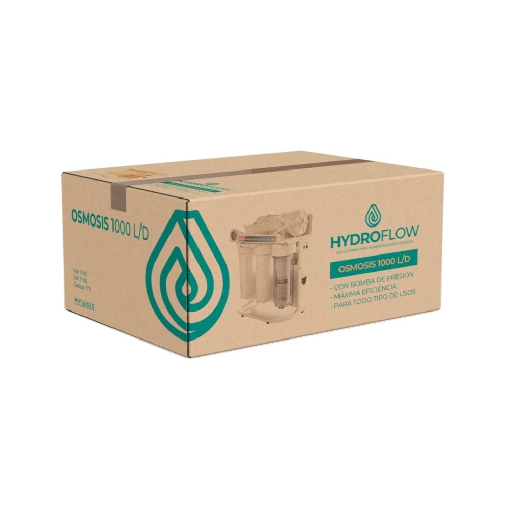 Filtro Ósmosis Hydroflow 1000L/D