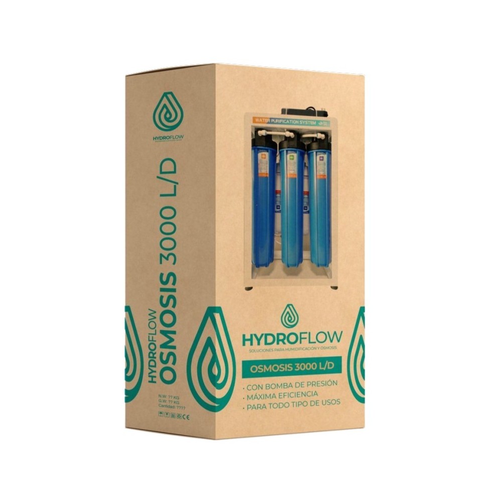 Filtro Ósmosis Hydroflow 3000L/D
