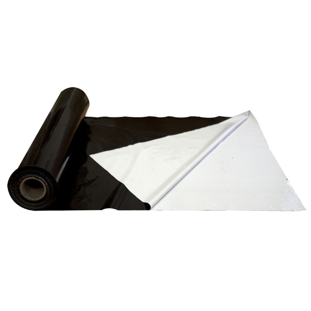 Lámina de Cultivo Bicolor Blanco/Negro | Optimiza Luz y Privacidad