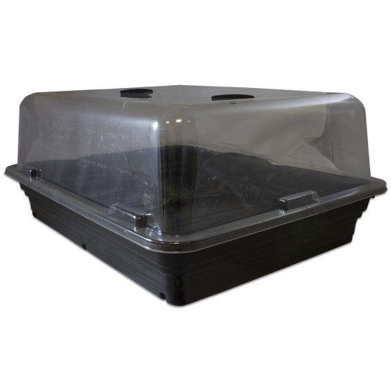 Invernadero con calefacción 52x42x24cm