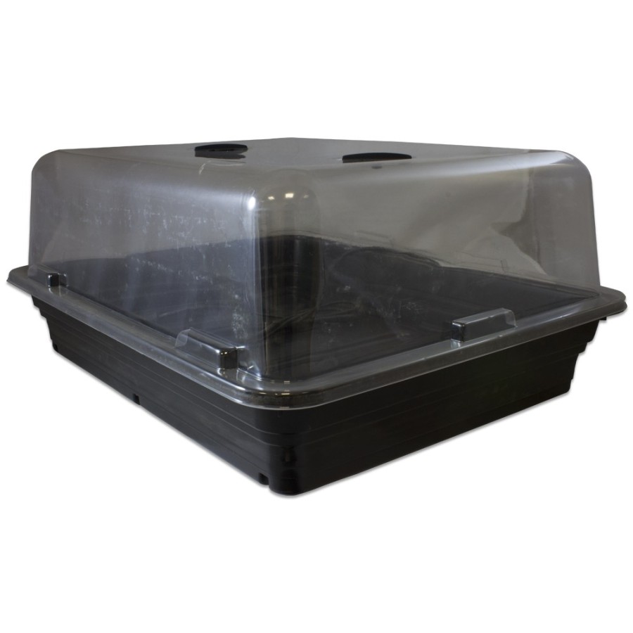 Invernadero con calefacción 52x42x24cm