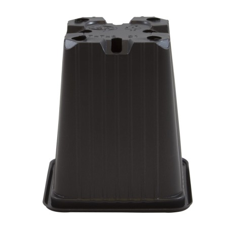 Maceta 7 x 7 x 8 (0,40L) Serie F Negra
