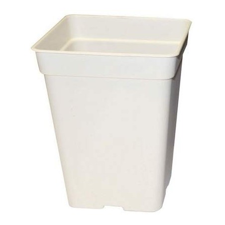 Maceta 20 x 20 x 27,5 (7L) Blanca